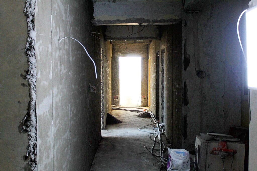 lucrări reabilitare Prefectura Buzău, șantier Casa Albă