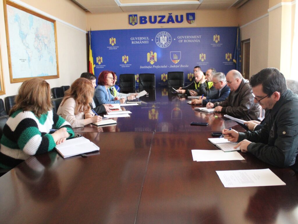 lucrări reabilitare Prefectura Buzău, șantier Casa Albă