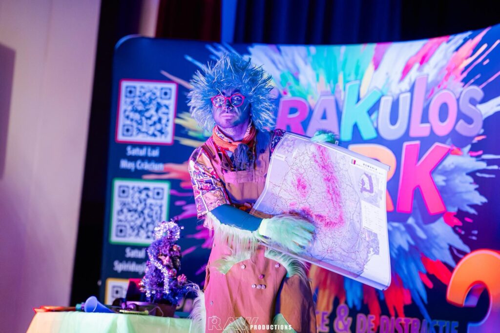 Grinch'ulică buzău martie 2025, spectacol copii Buzău