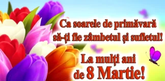 Mesajul de 8 Martie al primarului comunei Murgești