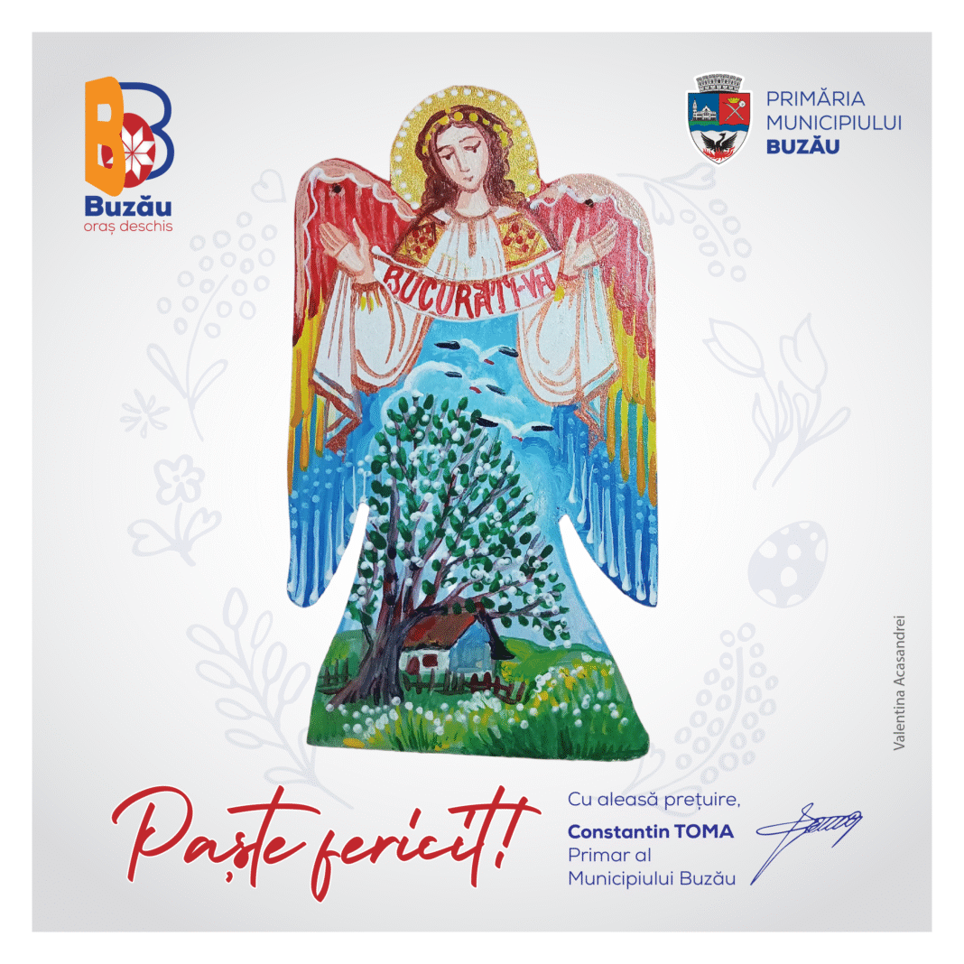 2025 04 Buzau Felicitare Paste
