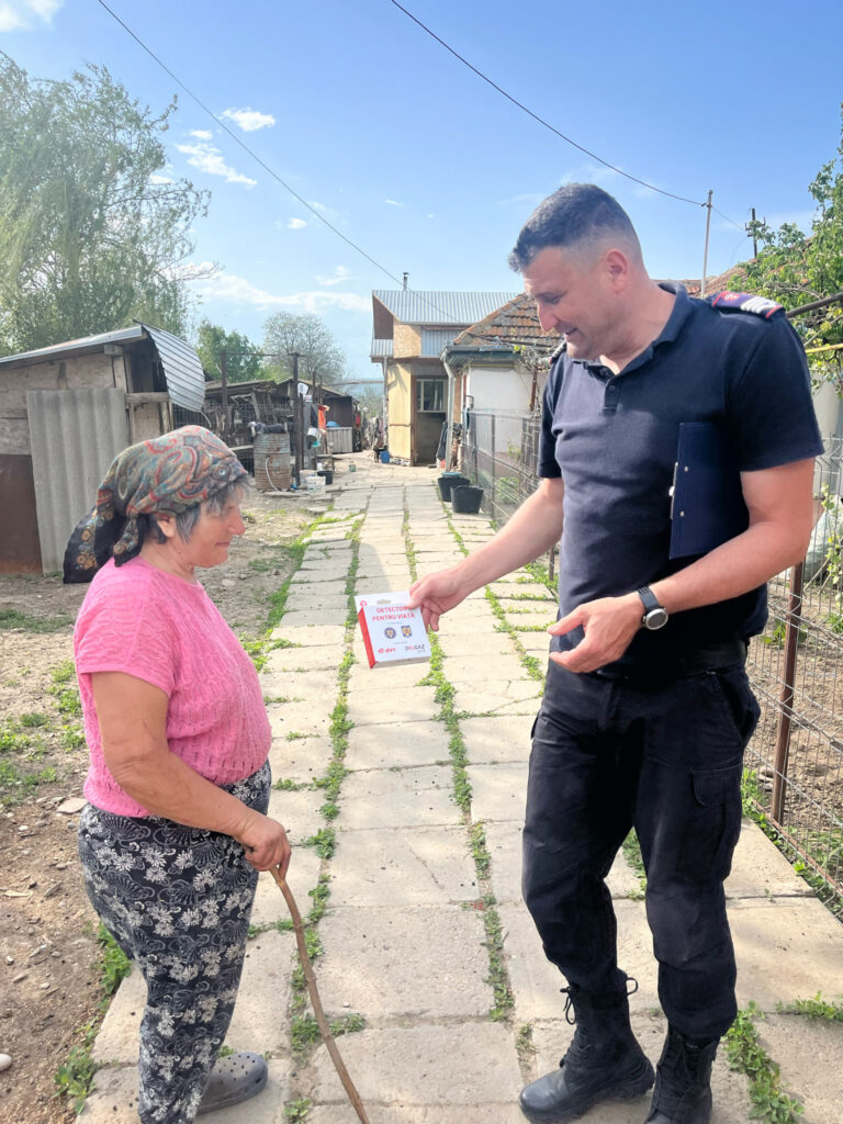 detectoare de fum montate gratuit Buzău