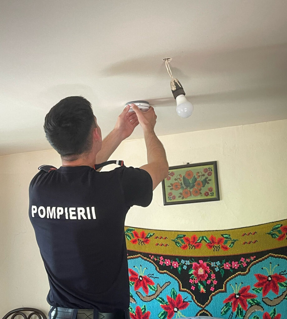 detectoare de fum montate gratuit Buzău