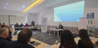 (FOTO) Dezbatere internațională, la Boboc. Despre dronele militare