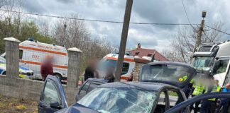 (UPDATE/FOTO) Starea victimelor. Accident grav pe E85, în Cioranca