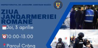 AZI. De ziua lor, jandarmii îi invită pe buzoieni în Crâng. Ce surprize au fost pregătite
