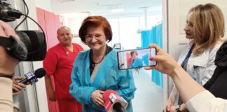 (FOTO) Președintele Colegiului Medicilor din România, vizită la Spitalul Județean Buzău