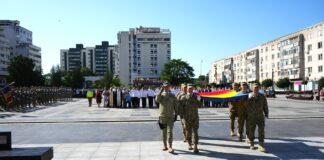 (FOTO) Ziua Drapelului, sărbătorită la Buzău prin două ceremonii