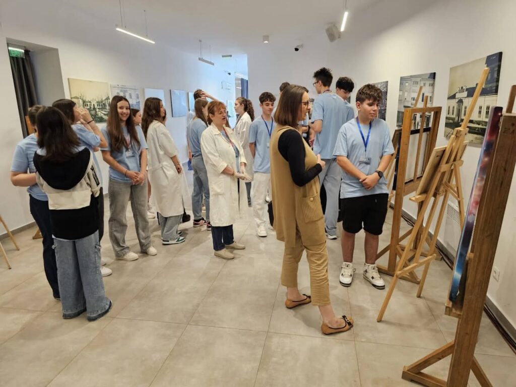 expoziție tablouri AI Buzău Pedagogic