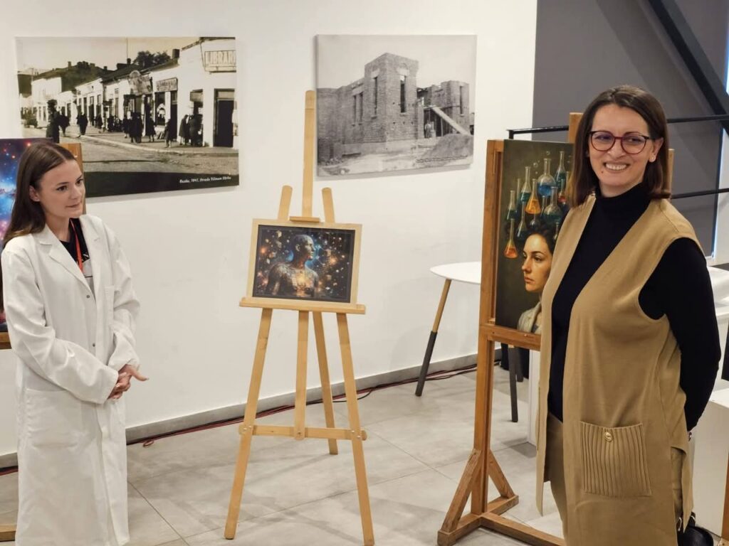 expoziție tablouri AI Buzău Pedagogic