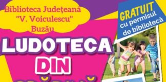 Se deschide Ludoteca din Grădină, la Muzeul Județean