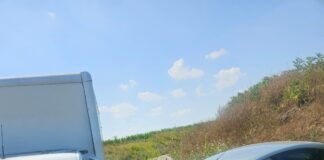 (UPDATE/FOTO) Accident grav în Mihăilești. Patru răniți