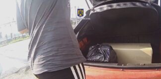 (VIDEO) Tânără din Buzău, reținută pentru contrabandă cu țigări