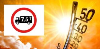 Azi, cod roșu. Traficul greu, interzis pe autostradă și DN-uri! Iată excepțiile!