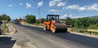(VIDEO) Asfaltări pe DN 10. În ce localități sunt prevăzute lucrări