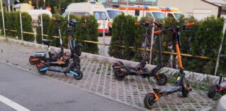 Trotinetele electrice, interzise în parcuri și pe bulevardul Bălcescu. Restricția, doar în weekend