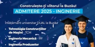 (VIDEO) Mai sunt doar câteva zile pentru înscrieri. Admitere pentru trei secții de inginerie. Facilități pentru studenții buzoieni