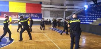 (VIDEO) Stagiu de pregătire pentru ,,bobocii” din Poliția buzoiană