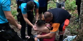 (VIDEO) Turistă rănită, salvată de jandarmii montani. Era pe traseul către Vestigiile Rupestre de la Bozioru
