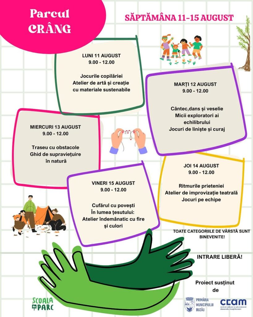 Parcul Crâng, Parcul Tineretului, Școala din Parc Buzău