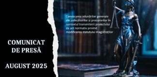 Judecătorii și procurorii urmează să decidă dacă vor face proteste