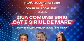 Invitație la sărbătoarea ,,Cât e Siriul de mare”: Vă așteptăm cu drag și cu inima deschisă, să petrecem o zi de neuitat!
