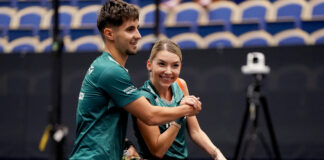 (UPDATE) Buzoianul Eduard Ionescu, în semifinalele Europe Smash! Senzațional la dublu mixt, cu Bernadette Szocs