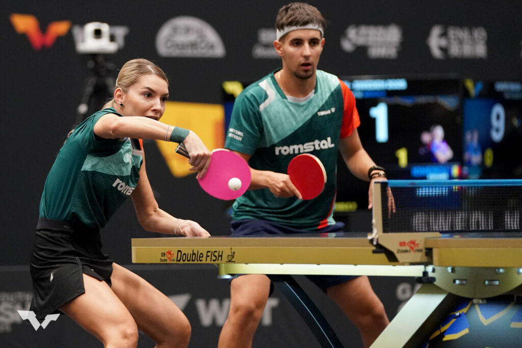 buzoian Eduard Ionescu tenis de masă, Eduard Ionescu - Bernadette Szocs dublu mixt Europe Smash 2025, Eduard Ionescu Europe Smash 2025