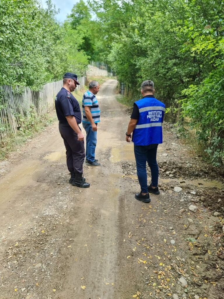 infrastructură afectată de ploi Buzău