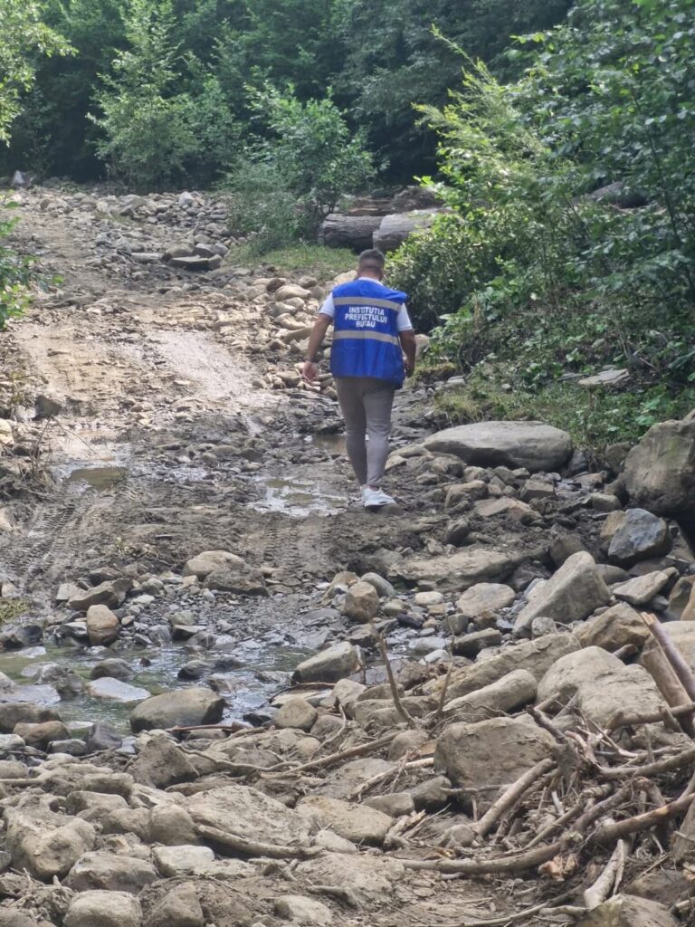 infrastructură afectată de ploi Buzău