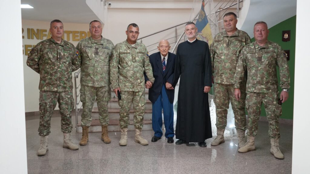 veteran de război Ion Banică sărbătorit