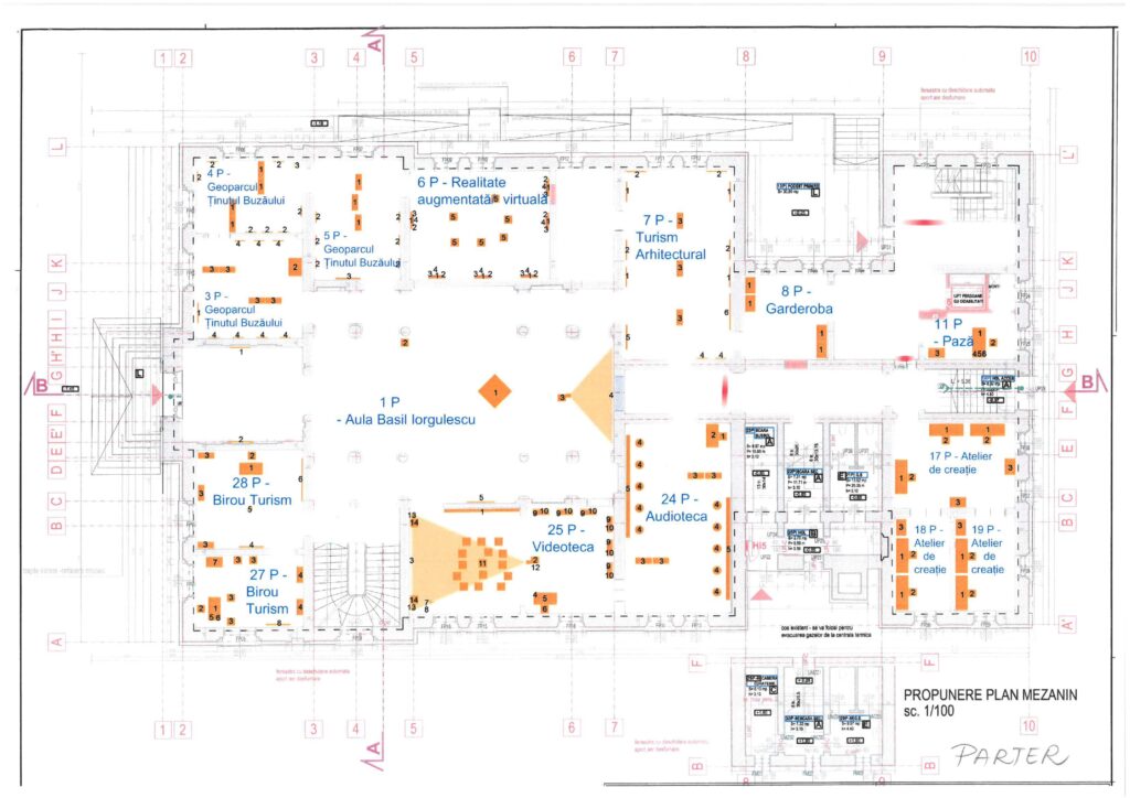 recepție clădire Biblioteca Județeană Buzău