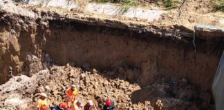 (UPDATE/FOTO) Tragedie. Muncitor surprins de un mal, pe un șantierul autostrăzii