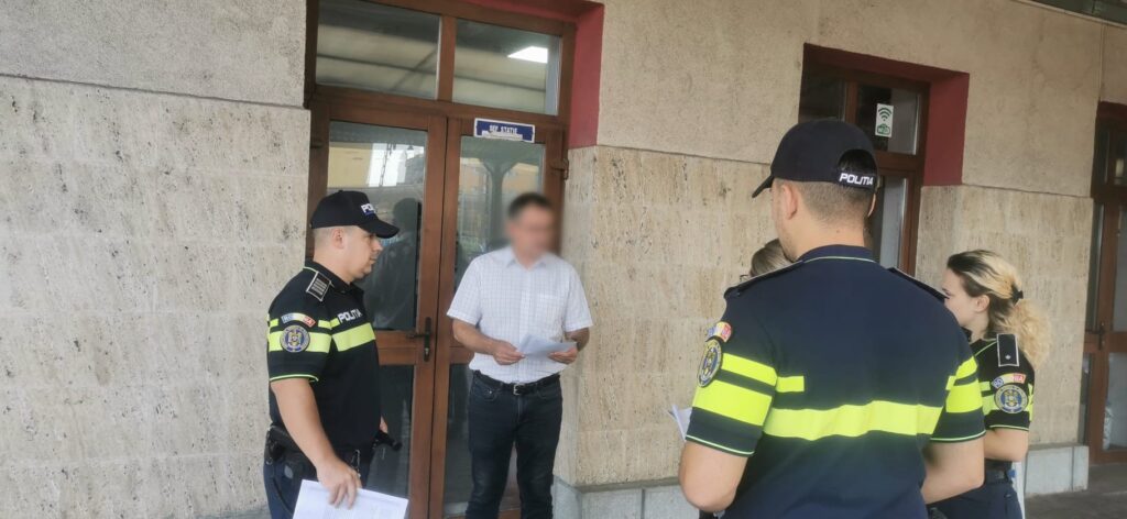 acțiune Poliție Gara Buzău