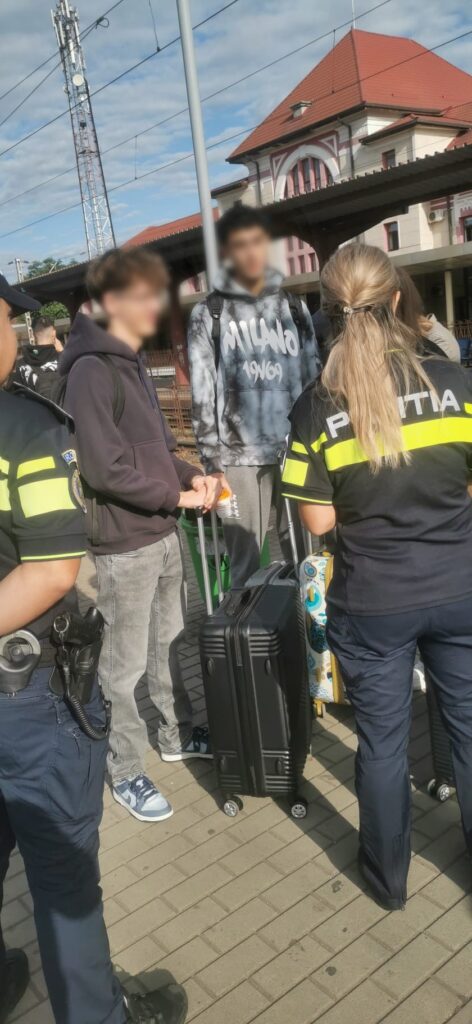 acțiune Poliție Gara Buzău