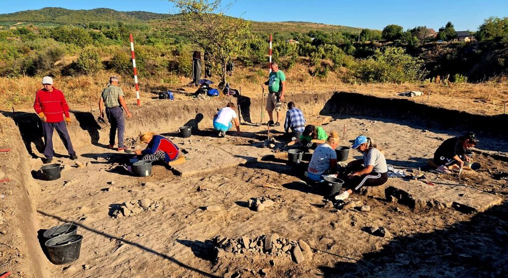 Muzeul Judetean buzau, șantier arheologic Cârlomănești