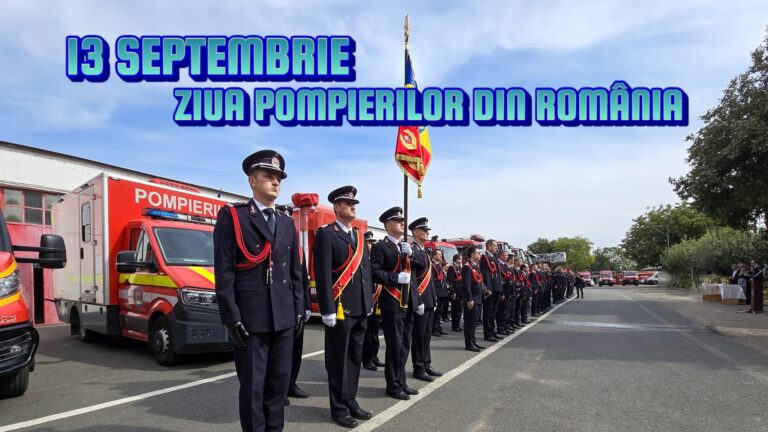 Copii şi părinţii, invitaţi la Ziua Pompierilor. Iată programul activităţilor!