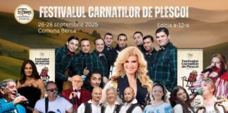 FESTIVALUL CÂRNAȚILOR DE PLEȘCOI, în weekend. Ce artiști vor cânta pe scena de la Berca