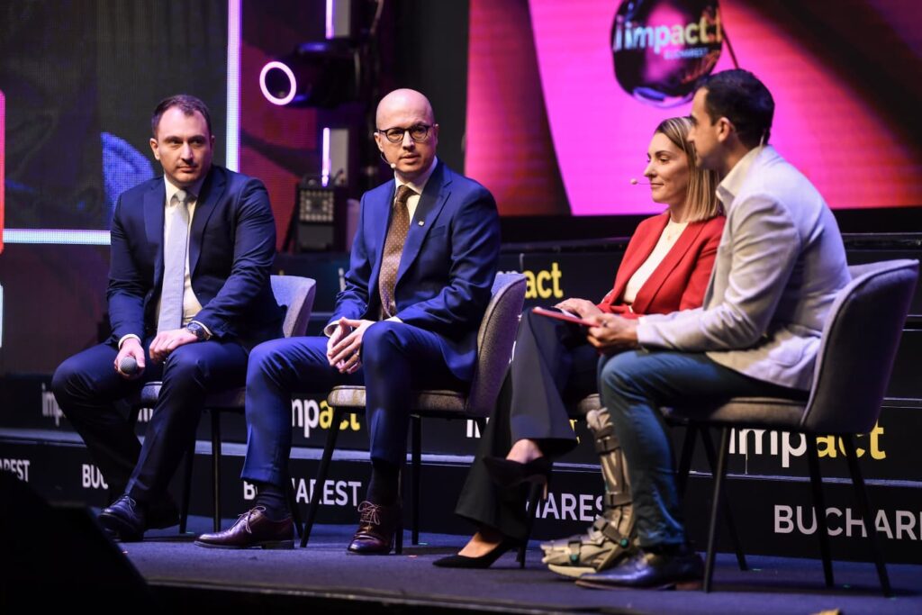 Andi Cristea speakr Impact bucharest 2025, europarlamentar Andi Cristea Impact Bucharest 2025, Michelle Obama Impact Bucharest 2025