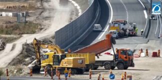 (VIDEO) ,,Circulația trebuie deschisă până la finalul acestui an”. Stadiul lucrărilor pe autostrada Buzău – Pietroasele