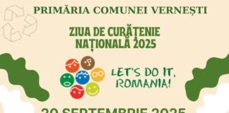 Verneștenii, invitați să participe la Ziua de Curățenie Națională