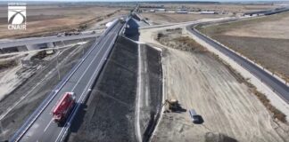(VIDEO) Încă un pod deschis în Buzău. Parte a autostrăzii A7