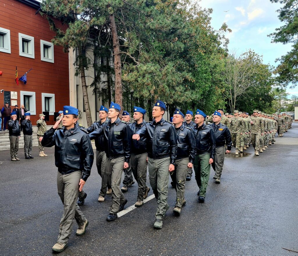deschidere an instruire Baza Aeriană Boboc, festivitate Baza Aeriană Boboc