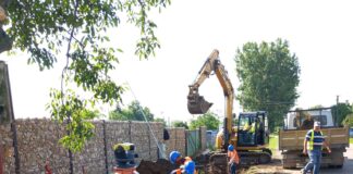 Stadiul lucrărilor de canalizare din Merei și Pietroasele. Compania, anunț și despre instalația de tratare nămol din Buzău