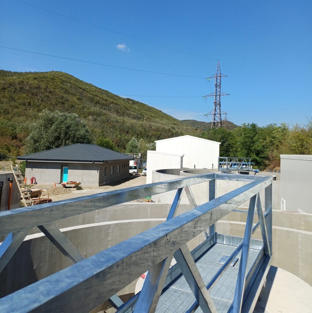 anunț Compania de Apă Buzău, lucrări canalizare Săpoca Cernătești Beceni, stație epurare Beceni