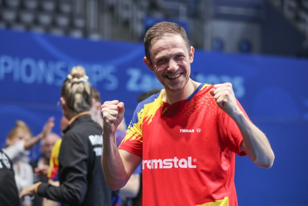 Eduard Ionescu și Ovidiu Ionescu vicecampioni europeni România tenis de masă, România vicecampioană europeană tenis de masă 2025