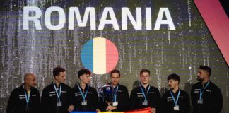 (VIDEO) Buzoienii Eduard Ionescu și Ovidiu Ionescu, vicecampioni europeni cu România! Istorie în tenisul de masă românesc