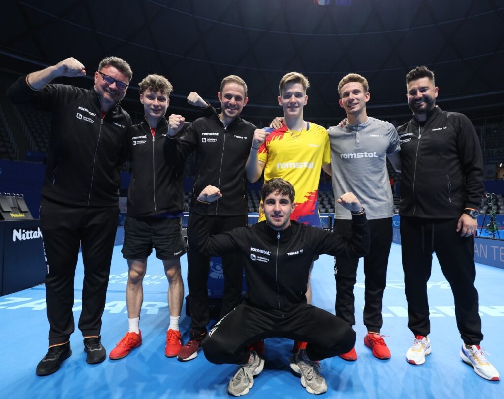 Eduard Ionescu și Ovidiu Ionescu vicecampioni europeni România tenis de masă, România vicecampioană europeană tenis de masă 2025