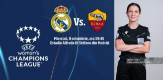 Arbitrează în Women’s Champions League! Buzoianca Mihaela Țepușă, asistent la meciul Real Madrid – Roma
