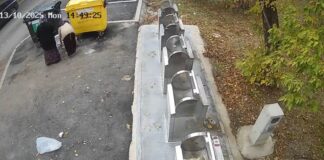 (VIDEO) Atenție! Camere de supraveghere la platformele de gunoi. Polițiștii locali au dat deja amenzi
